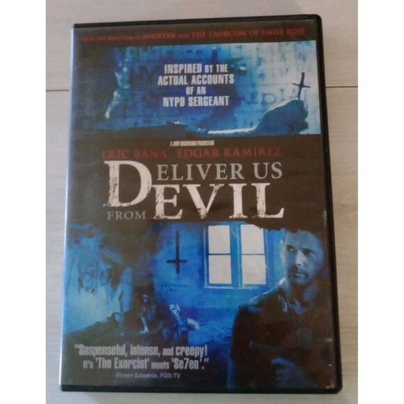 Deliver Us from Evil (DVD 2014) With Case Very Good Condition Supernatural Crime - Picture 1 of 3